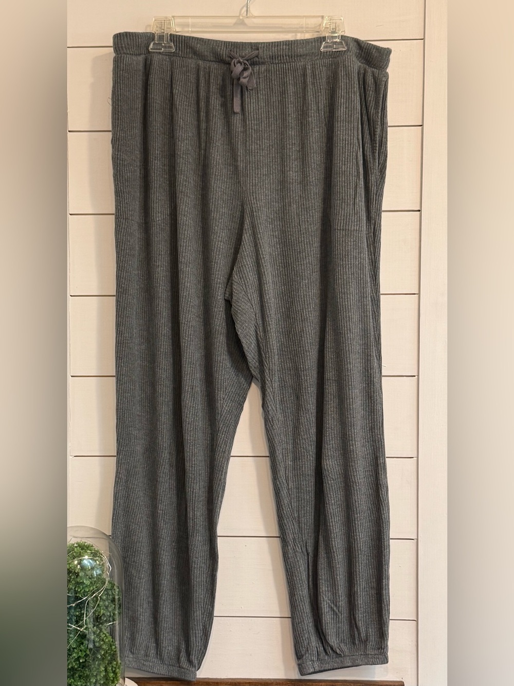 Women’s Ribbed Jogger Pajamas 🩶